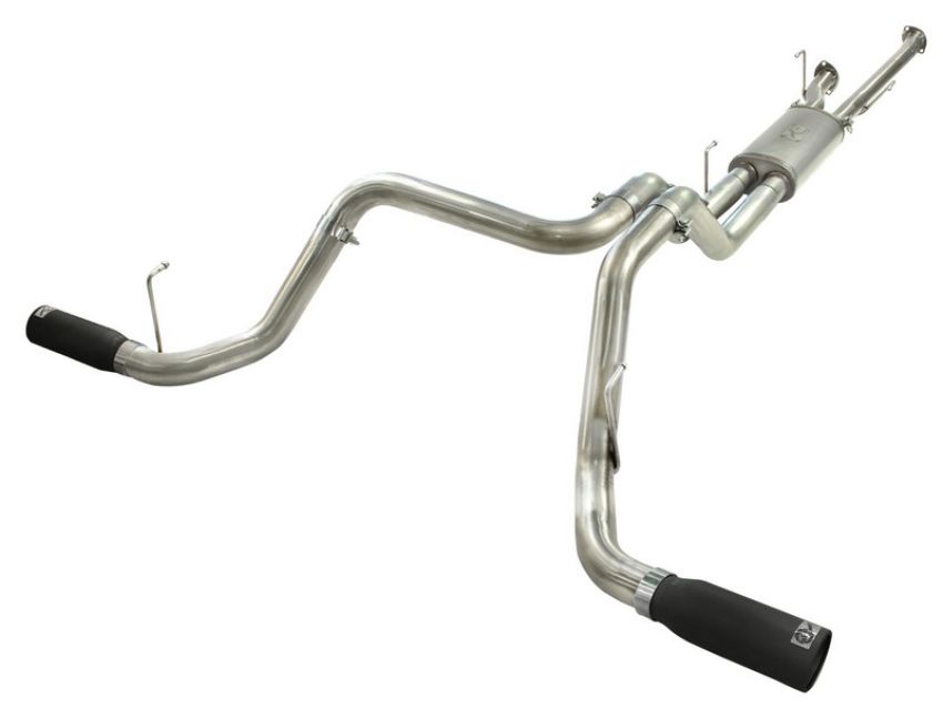 aFe Power 49-46014-B MACH Force-Xp 2-1/2 IN to 3 IN 409 Stainless Steel Cat-Back Exhaust w/ Black Tip