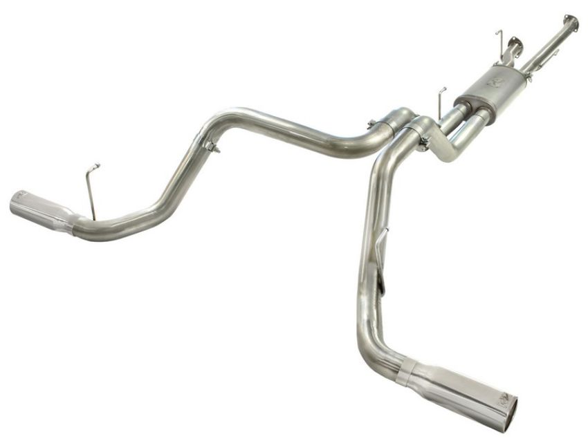 aFe Power 49-46014-P MACH Force-Xp 2-1/2 IN to 3 IN 409 Stainless Steel Cat-Back Exhaust w/Polish Tip