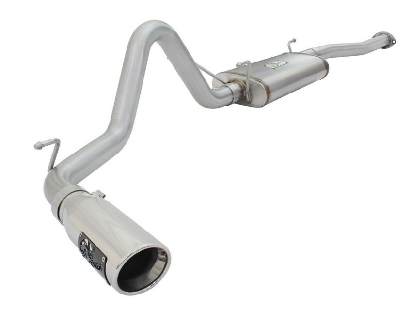aFe Power 49-46024-P MACH Force-Xp 2-1/2IN 409 Stainless Steel Cat-Back Exhaust System w/Polished Tip