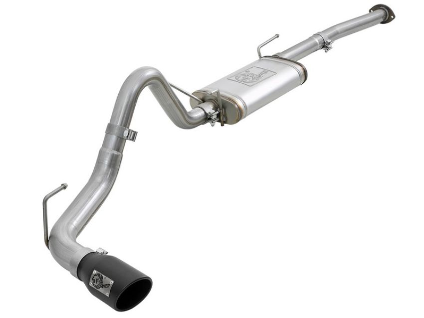 aFe Power 49-46042-B MACH Force-Xp 2-1/2 IN 304 Stainless Steel Cat-Back Exhaust w/ Black Tip