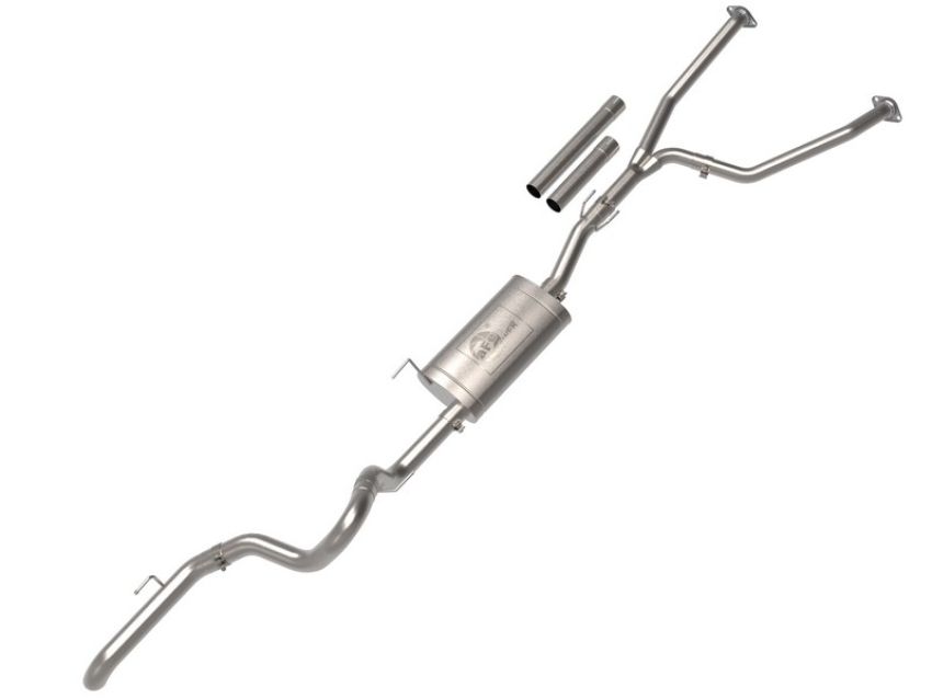 aFe Power 49-46062 Apollo GT Series 2-1/2 IN to 3 IN 409 SS Cat-Back Hi-Tuck Exhaust System