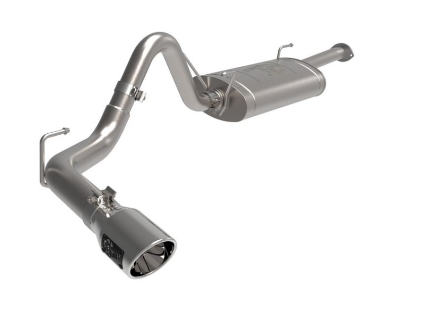 aFe Power 49-46063-P Apollo GT Series 2-1/2 IN to 3 IN 409 SS Cat-Back Exhaust System w/ Polish Tip