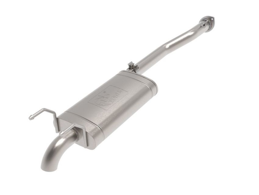 aFe Power 49-46066 ROCK BASHER 2-1/2 IN 409 Stainless Steel Cat-Back Exhaust System