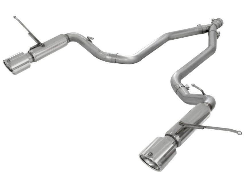 aFe Power 49-46234 Large Bore-HD 2-1/2 IN 409 Stainless Steel DPF-Back Exhaust System