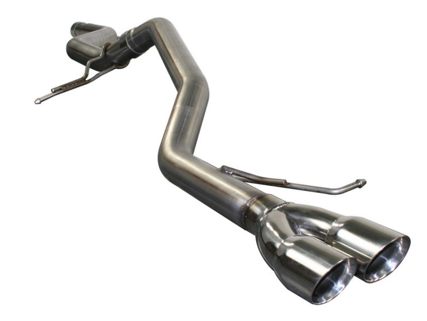 aFe Power 49-46401 Large Bore-HD 2-1/2 IN 409 Stainless Steel Cat-Back Exhaust System