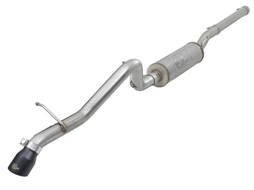 aFe Power 49-48057-B MACH Force-Xp 2-1/2 IN 409 Stainless Steel Cat-Back Hi-Tuck Exhaust w/ Black Tip