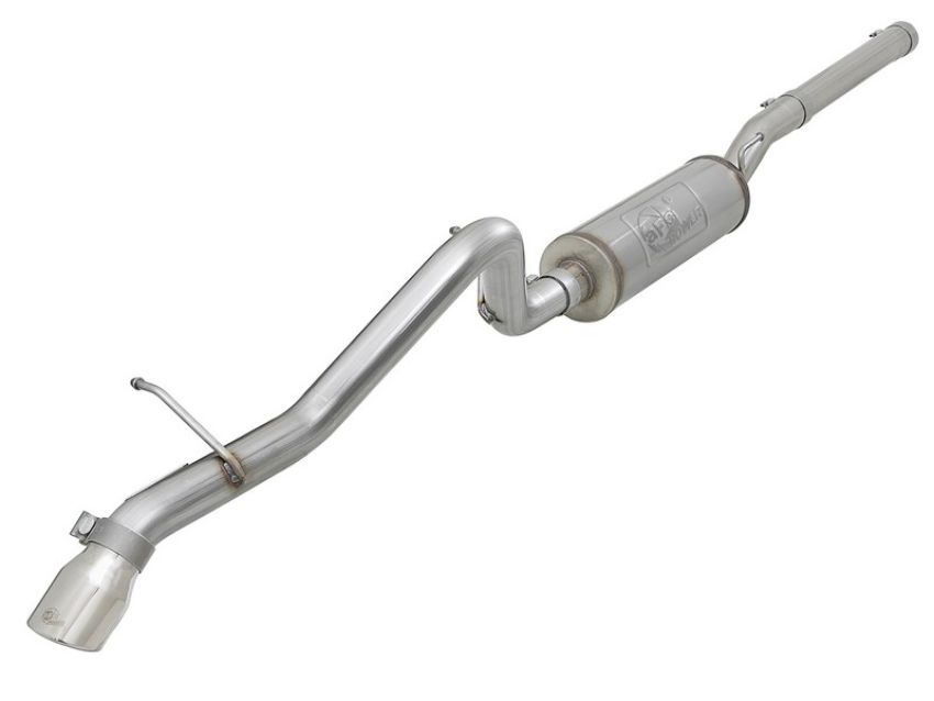 aFe Power 49-48057-P MACH Force-Xp 2-1/2 IN 409 Stainless Steel Cat-Back Hi-Tuck Exhaust Polished Tip