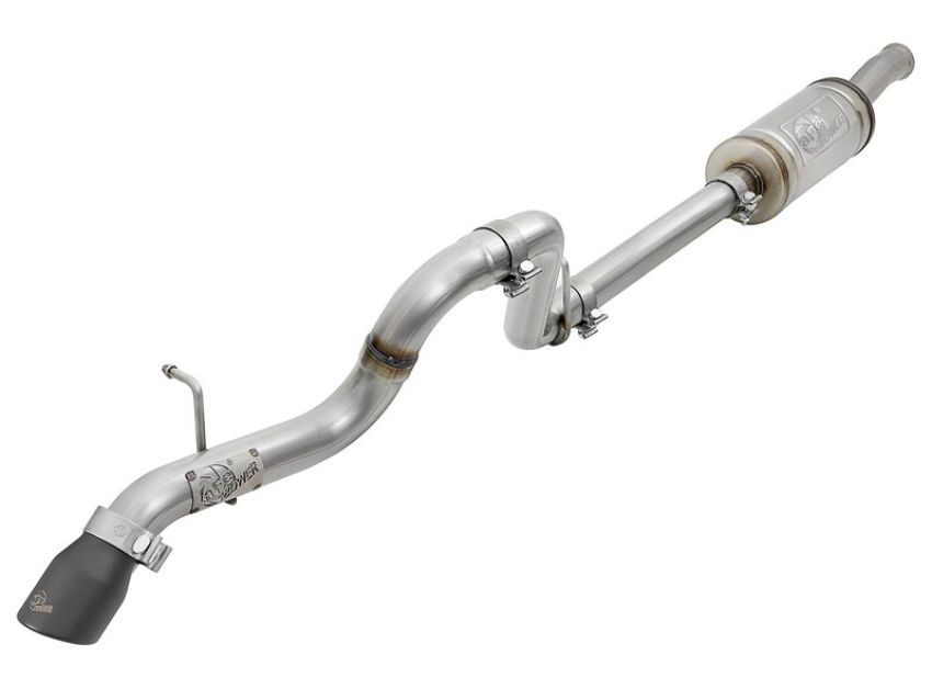 aFe Power 49-48075-B MACH Force-Xp 2-1/2 IN 409 Stainless Steel Cat-Back Hi-Tuck Exhaust Black