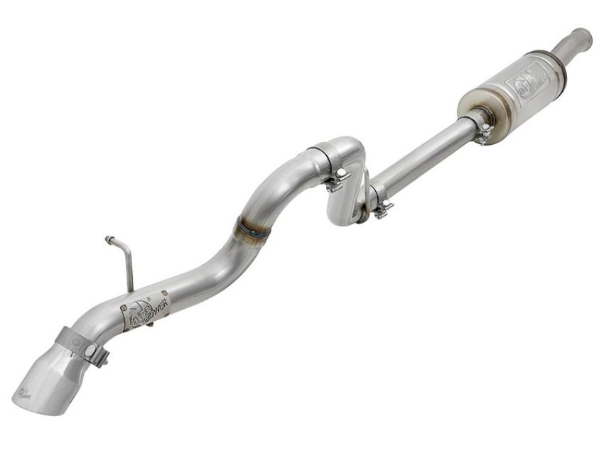 aFe Power 49-48075-P MACH Force-Xp 2-1/2 IN 409 Stainless Steel Cat-Back Hi-Tuck Exhaust Polished