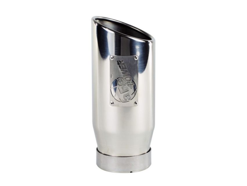 aFe Power 49-92002-P MACH Force-Xp 304 Stainless Steel Clamp-on Exhaust Tip Polished