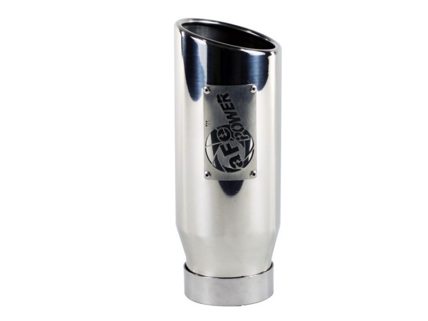 aFe Power 49-92011-P MACH Force-Xp 304 Stainless Steel Clamp-on Exhaust Tip Polished