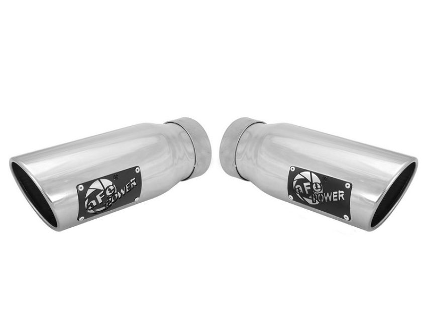 aFe Power 49-92011-PR12 MACH Force-Xp 304 Stainless Steel Clamp-on Exhaust Tip Polished