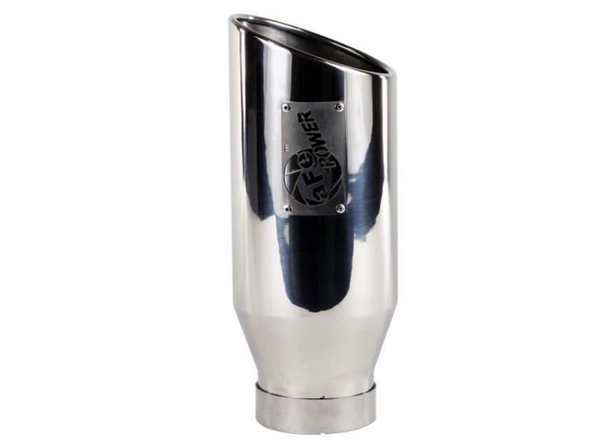 aFe Power 49-92018-P MACH Force-Xp 304 Stainless Steel Clamp-on Exhaust Tip Polished