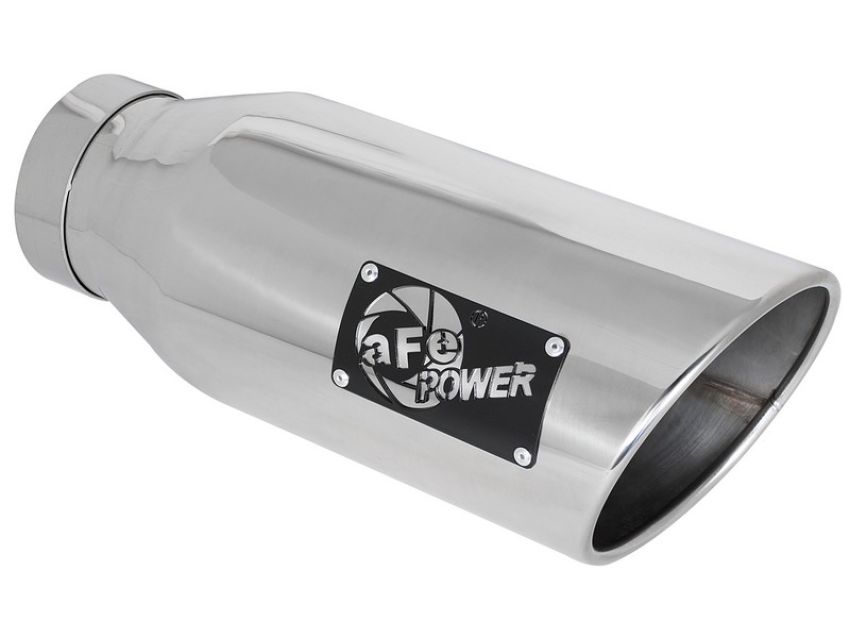 aFe Power 49-92018-PR15 MACH Force-Xp 304 Stainless Steel Clamp-on Exhaust Tip Polished