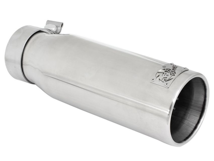 aFe Power 49-92043-P MACH Force-Xp 304 Stainless Steel Clamp-on Exhaust Tip Polished