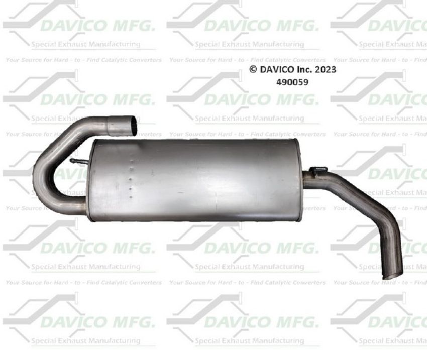 Davico Mfg 490059 Direct fit Muffler