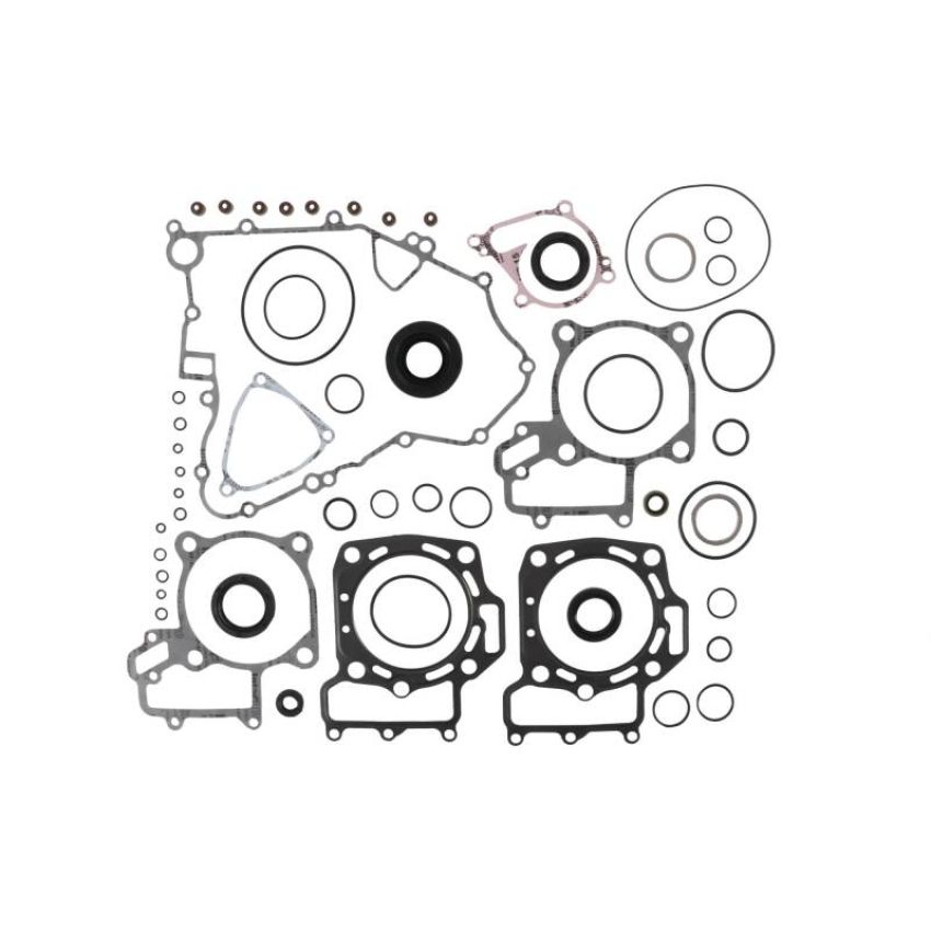 Vertex Pistons 811884 Vertex Gaskets 13-14 Kawasaki KVF750 Brute Force Complete Gasket Kit w/ Oil Seals