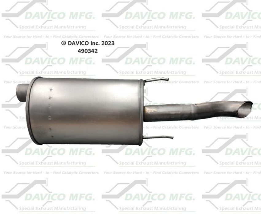 Davico Mfg 490342 Direct fit Muffler