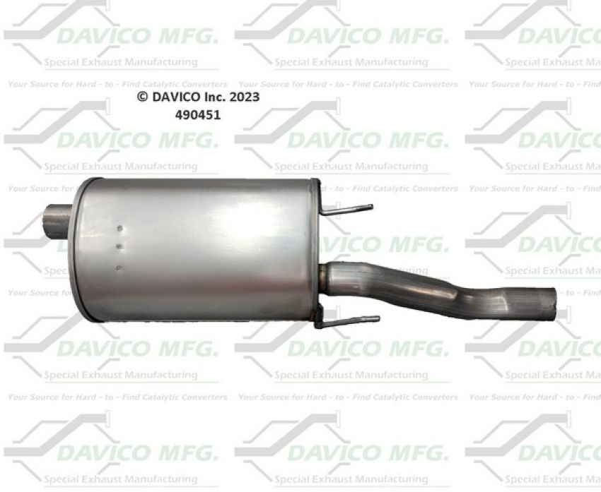 Davico Mfg 490451 Direct fit Muffler