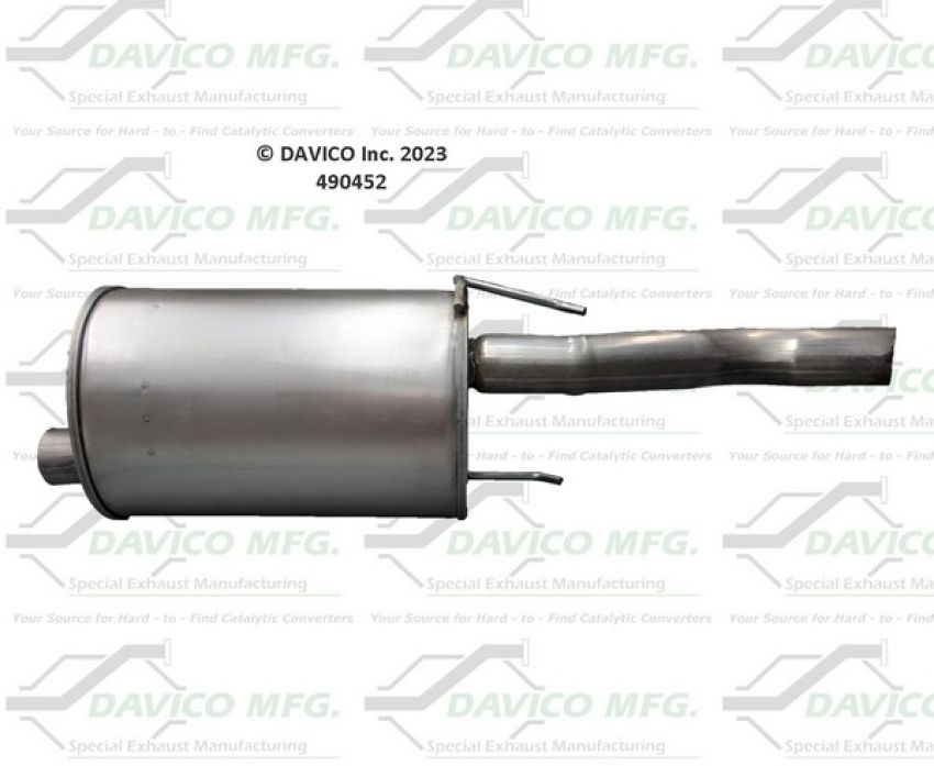 Davico Mfg 490452 Direct fit Muffler