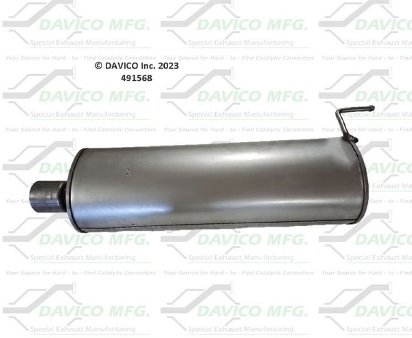 Davico Mfg 491568 Direct fit Muffler