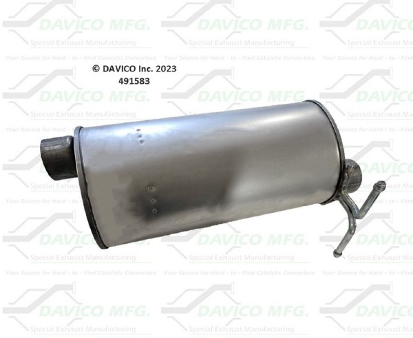 Davico Mfg 491583 Direct fit Muffler