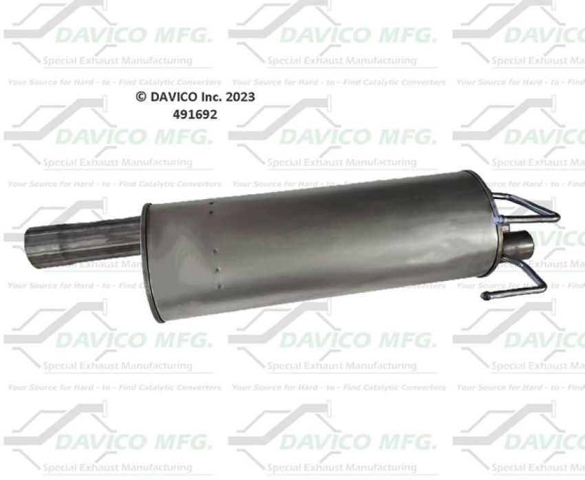 Davico Mfg 491692 Direct fit Muffler