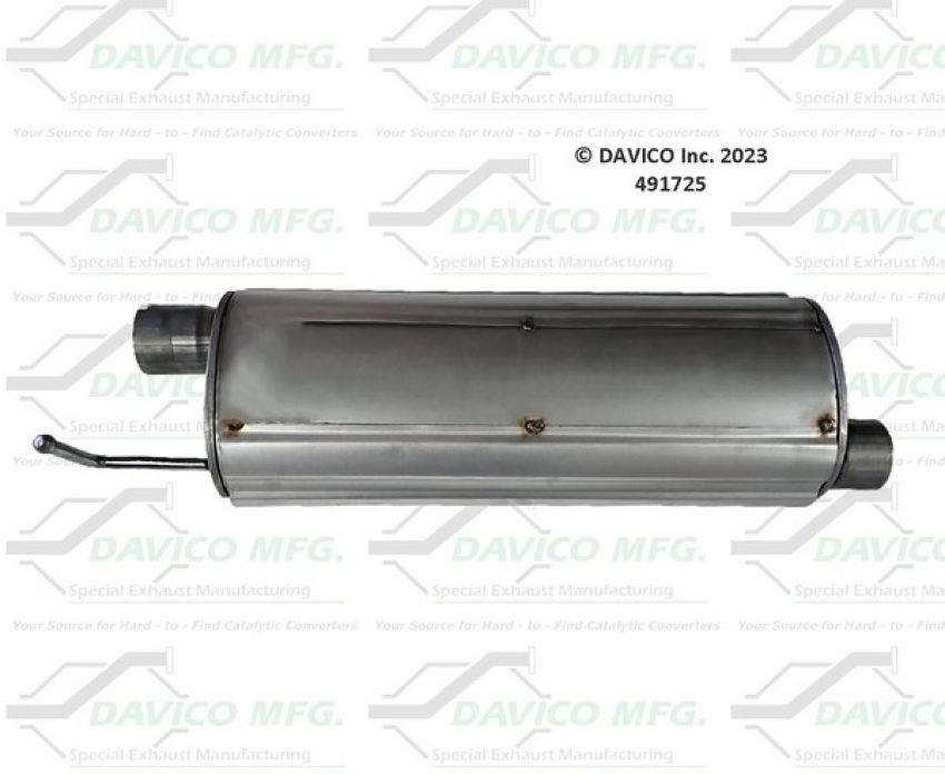 Davico Mfg 491725 Direct fit Muffler