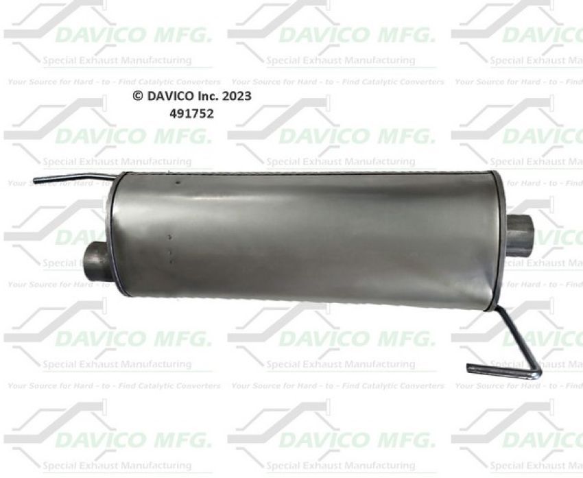 Davico Mfg 491752 Direct fit Muffler