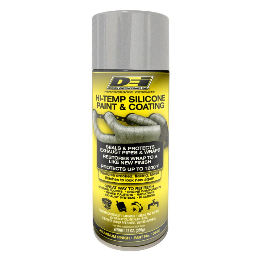 Design Engineering 10302 Hi-Temp Silicone Coating Aluminum 12 oz.
