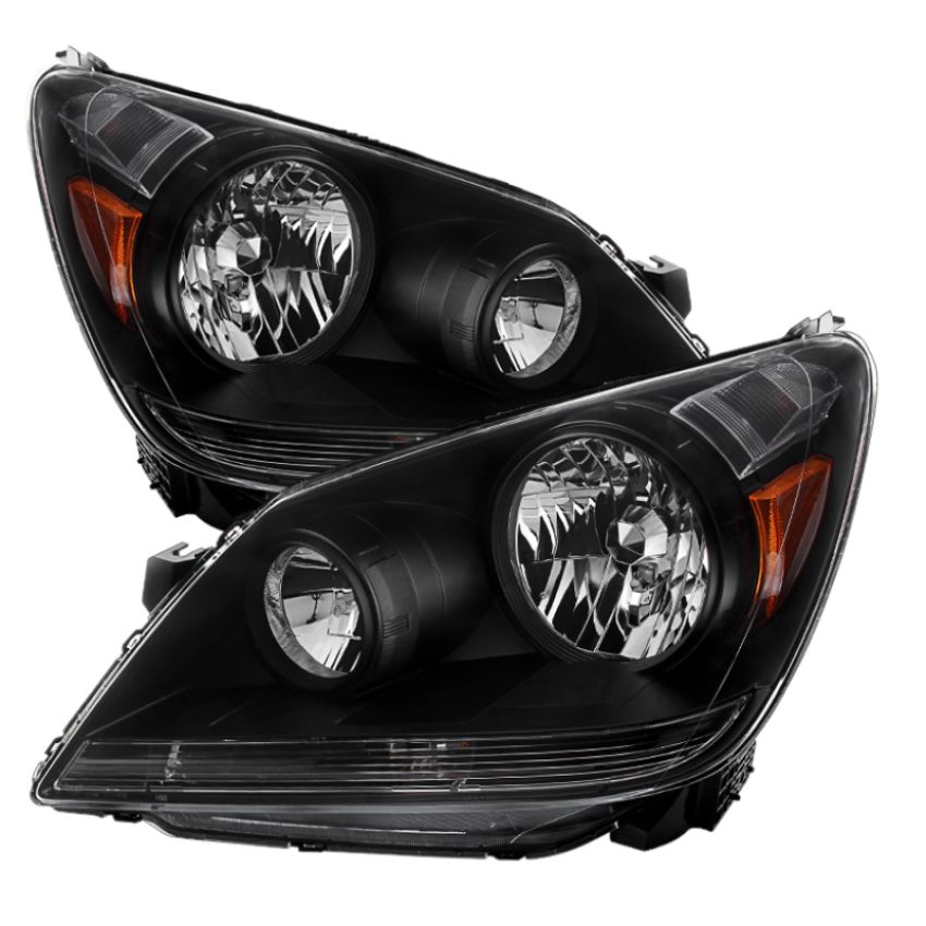 SPYDER 9023842 Xtunehonda Odyssey 05-07 Crystal Headlights Black HD-JH-HODY05-AM-BK