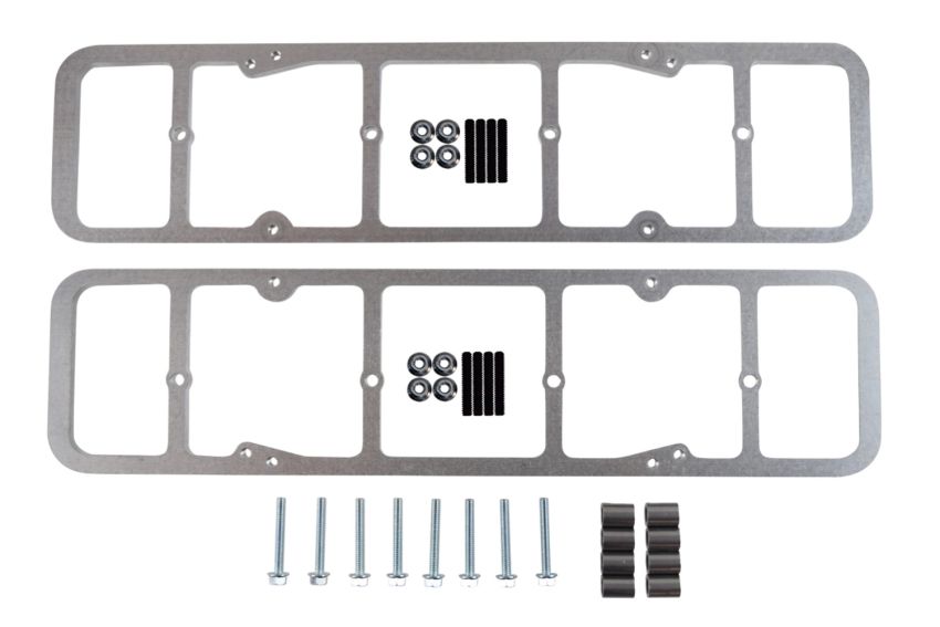 ICT BILLET ICT551542 SBC Valve Cover Adapters 55-86 Perimeter Bolt