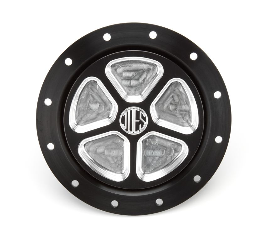 JOES RACING PRODUCTS JOE13202-B Fuel Filler 5 Pocket Alum Black Anodized