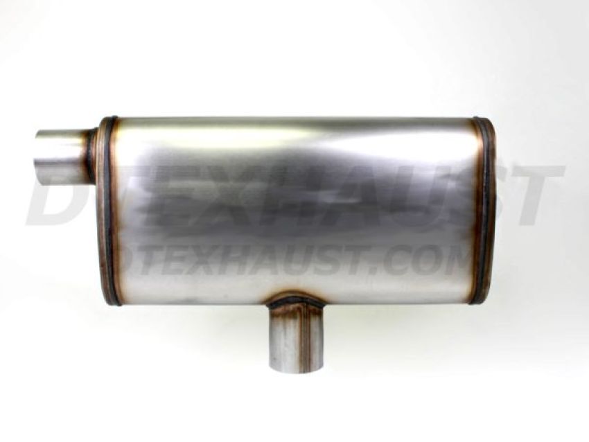Different Trend Flow II 4″x9″x18″ 2.50″ Center Body Inlet / 2.50″ Offset Outlet 49207