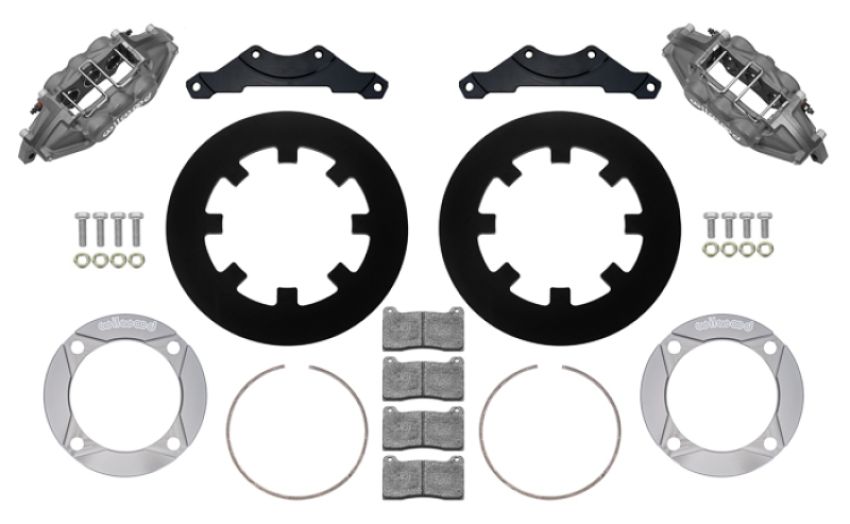 Wilwood 140-17045 2014+ Polaris RZR XP 1000 Rear Kit 11.25in - Anodized