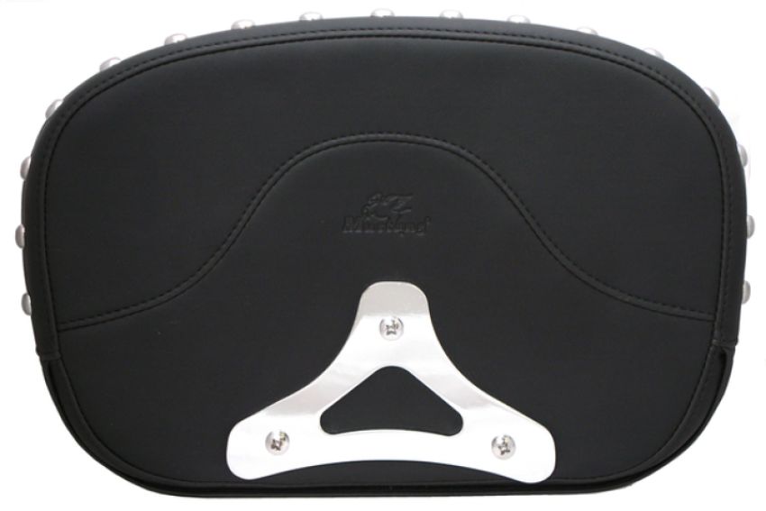 Mustang Motorcycle 76575 Mustang 97-21 Harley Touring Sissy Bar Pad Regal (14 inch x 9 inch) - Black
