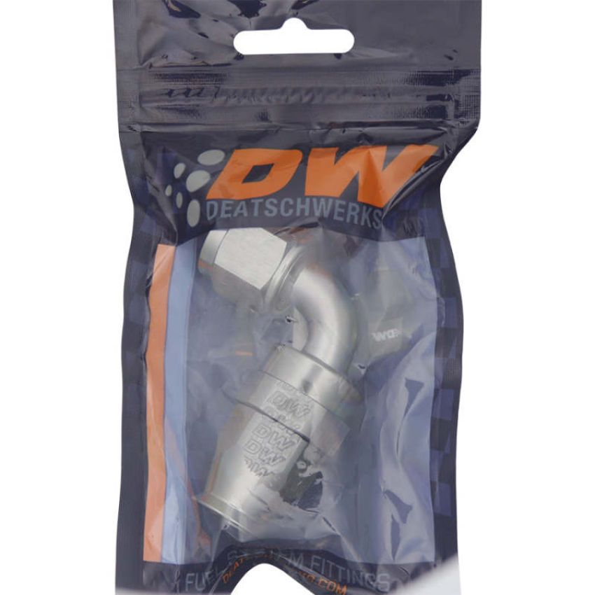 #8 90-Deg Hose End PTFE Series