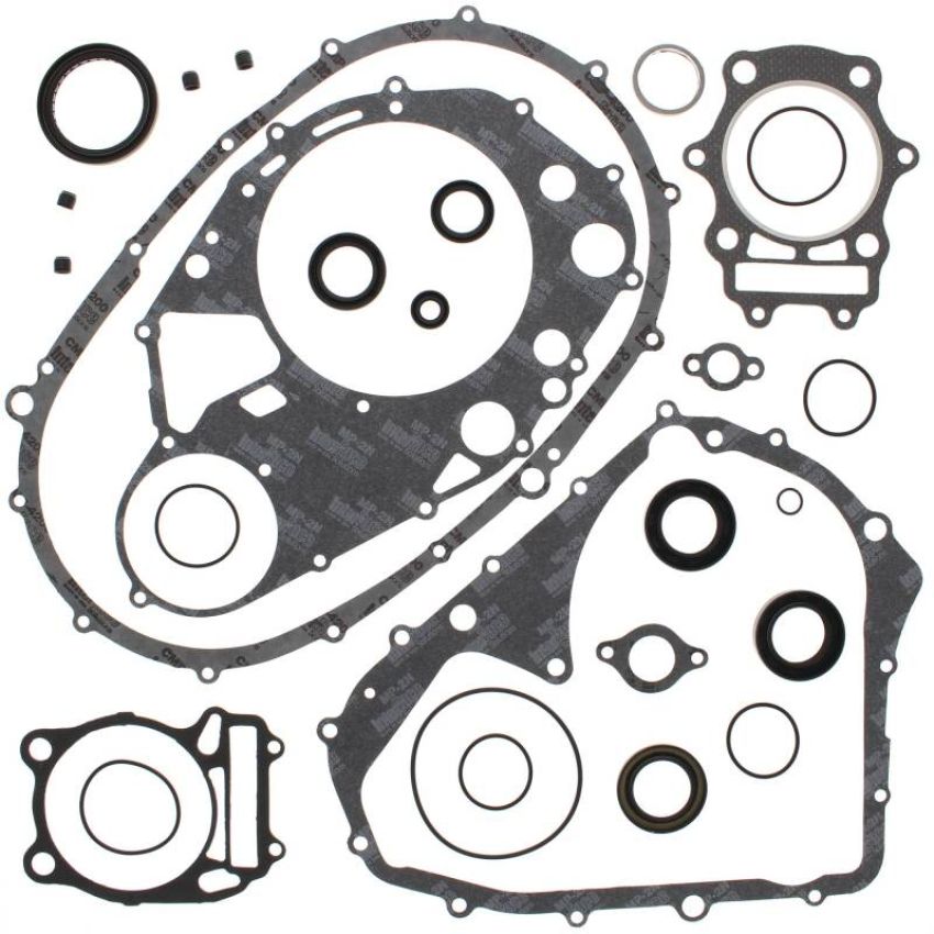 Vertex Pistons 811870 Vertex Gaskets 03-04 Arctic Cat 400 4x4 w/AT Complete Gasket Kit w/ Oil Seals