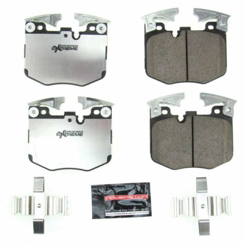 PowerStop Z26-1867 PowerStop - Z26 Performance Carbon-Fiber Ceramic Brake Pads with Hardware Kit