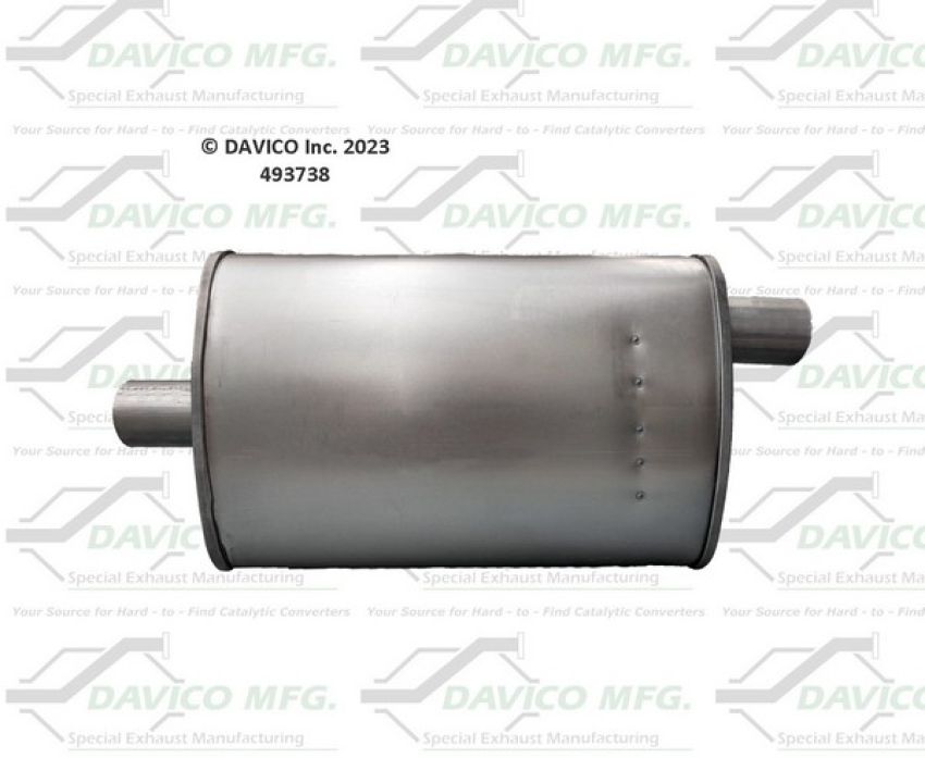 Davico Mfg 493738 Universal Fit Muffler
