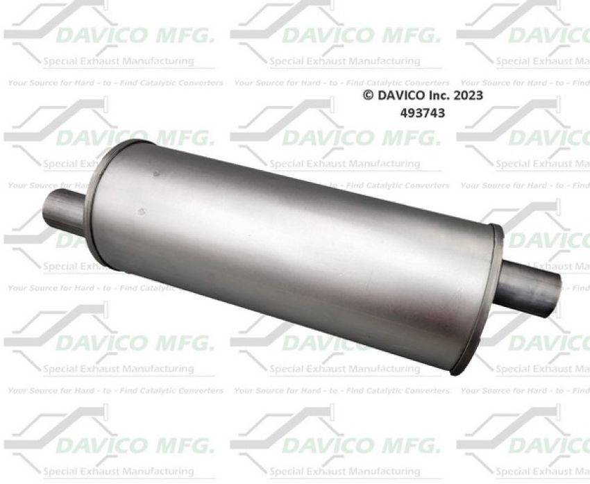 Davico Mfg 493743 Universal Fit Muffler