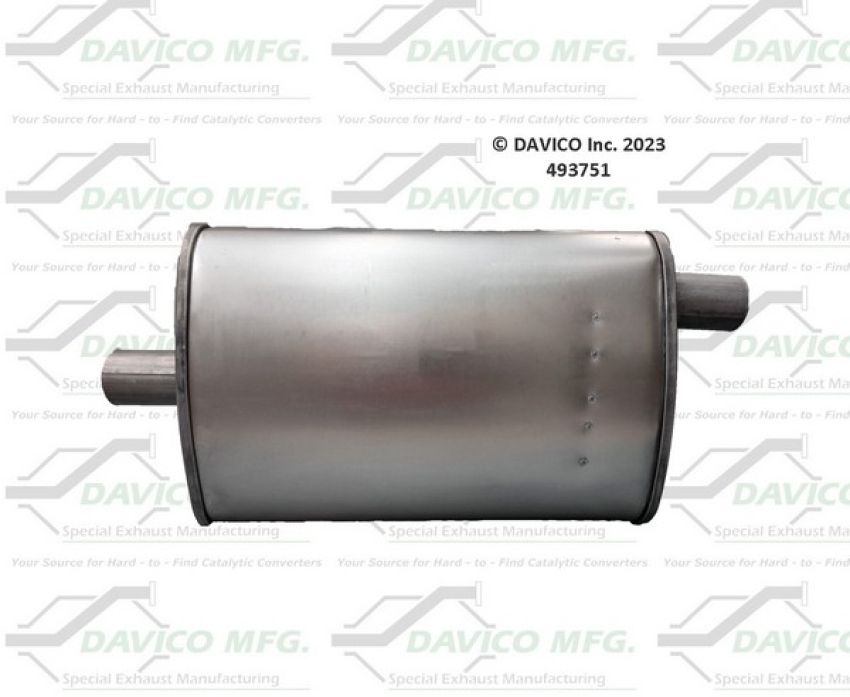 Davico Mfg 493751 Universal Fit Muffler
