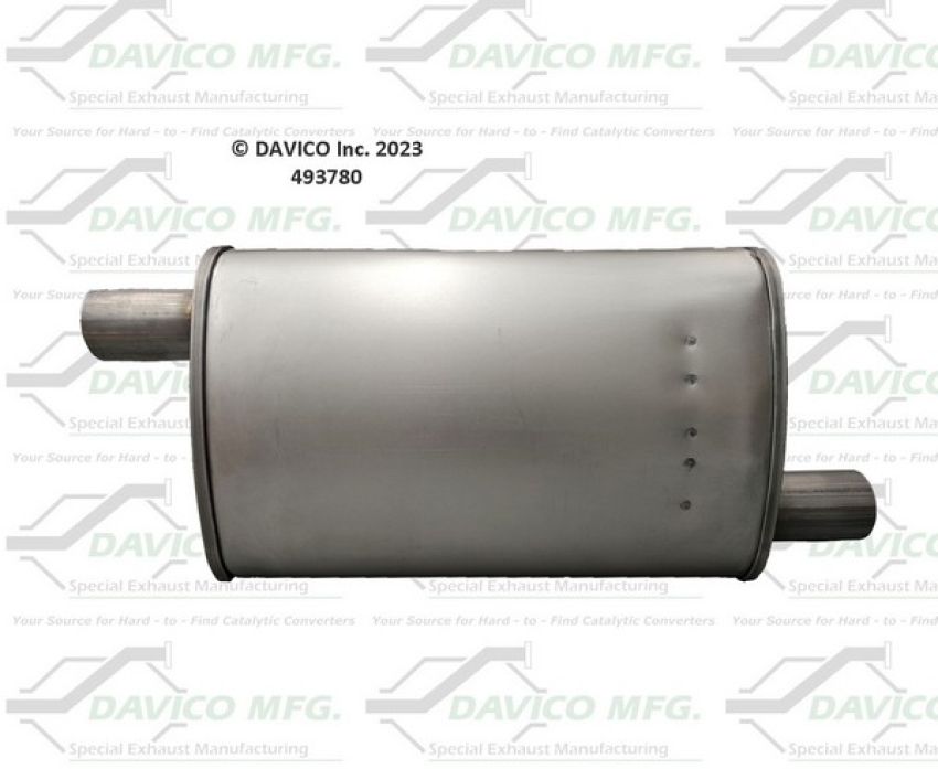Davico Mfg 493780 Universal Fit Muffler