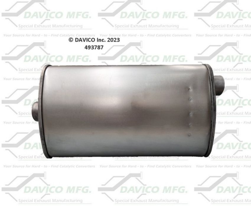 Davico Mfg 493787 Universal Fit Muffler