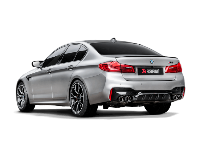 Akrapovic S-BM/T/27H BMW M5/M5 Competition (F90) Slip-On Line (Titanium) (Req. Tips)