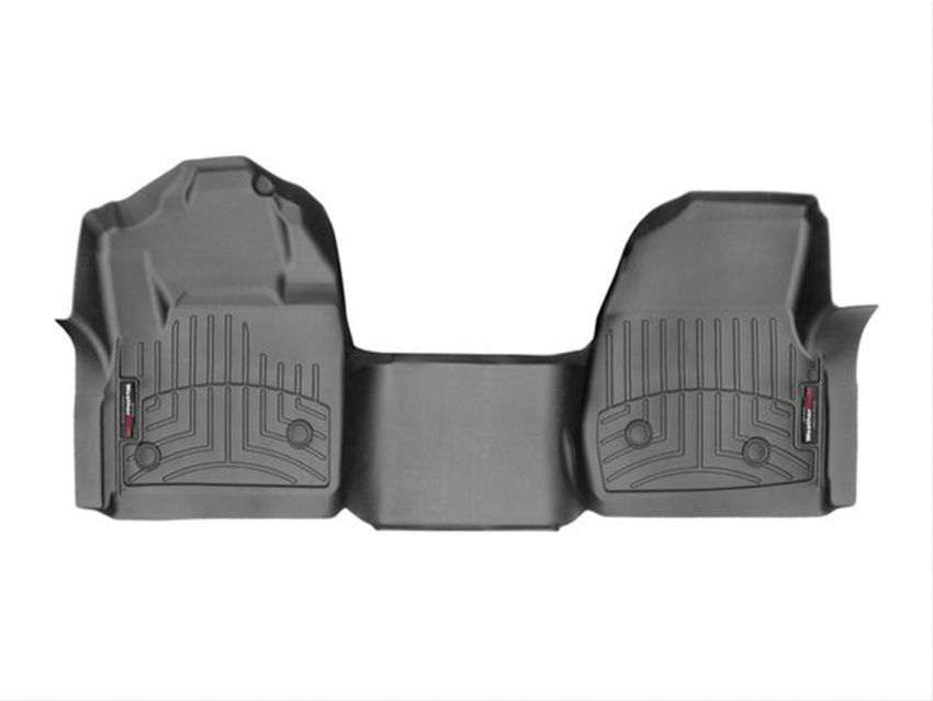 WEATHERTECH WEA4410281V Black Front FloorLiner f or Vinyl Floors