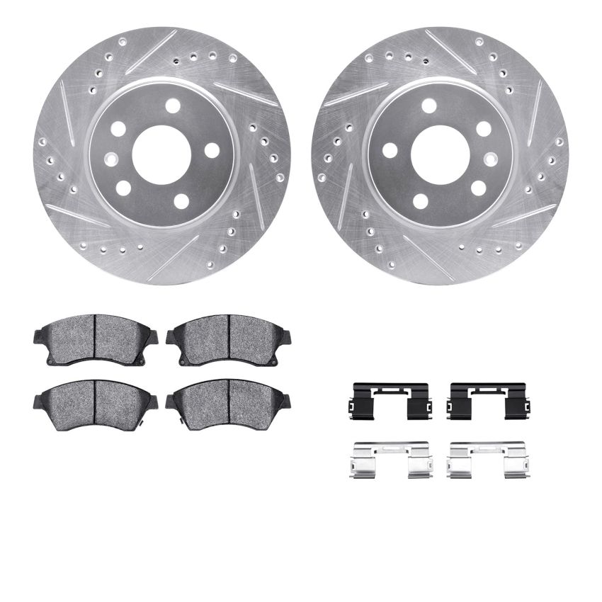 Dynamic Friction 7512-47023 Rotor Kit