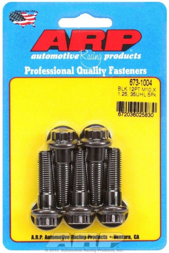 ARP ARP673-1004 Bolt Kit - 12pt (5pk) 10mm x 1.25 x 35mm