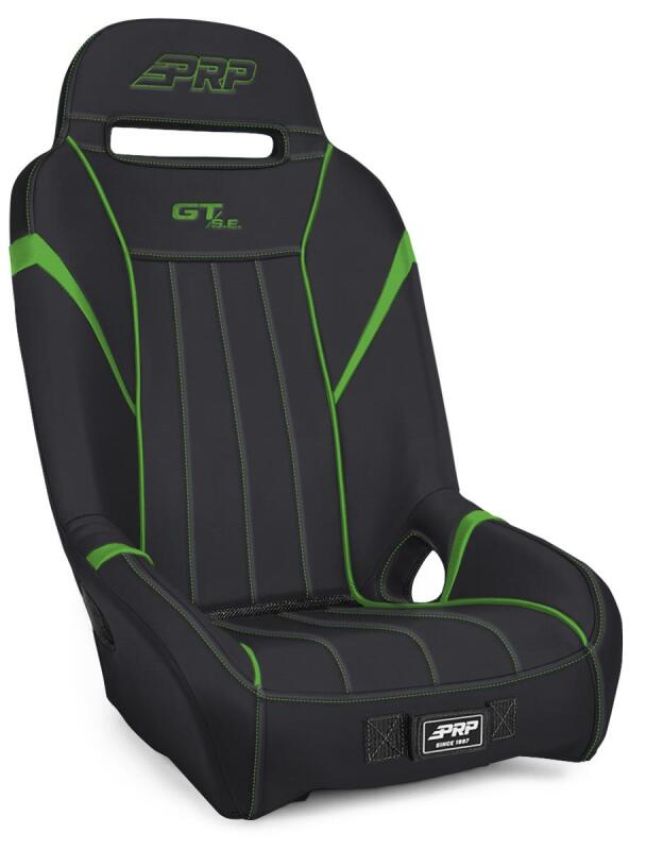 PRP Seats A5701-PORXP-W PRP GT/S.E. Suspension Seat - Black/Green
