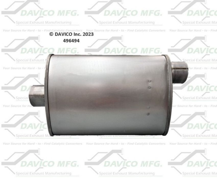 Davico Mfg 496494 Universal Fit Muffler